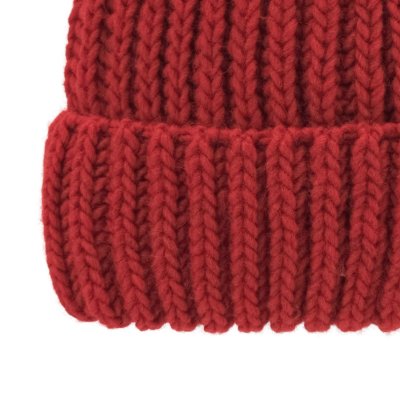 Mössor - Gårda Ebene Wool Mix Beanie (röd)