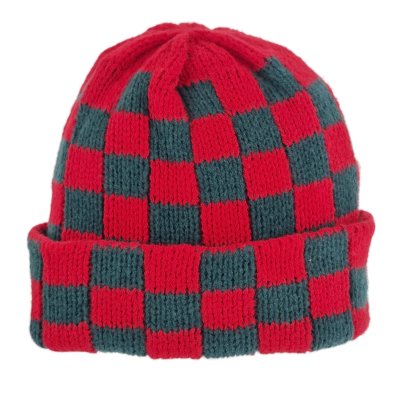 Mössor - Gårda Hedemora Beanie (röd/grön)