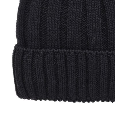Mössor - Gårda Lenzerheide Merino Wool Beanie (svart)