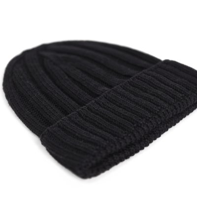 Mössor - Gårda Lenzerheide Merino Wool Beanie (svart)
