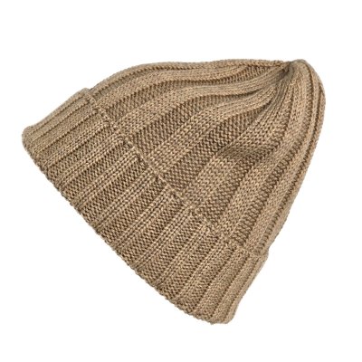 Mössor - Gårda Lenzerheide Merino Wool Beanie (beige)