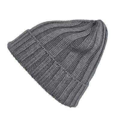 Mössor - Gårda Lenzerheide Merino Wool Beanie (grå)