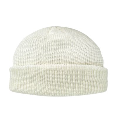 Mössor - Gårda Loxley Knitted Docker Beanie (vit)