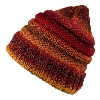 Mössor - Gårda Méribel Wool Mix Beanie (orange)