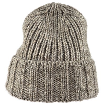 Mössor - Gårda Val d'Isère Wool Mix Beanie (mörk beige)