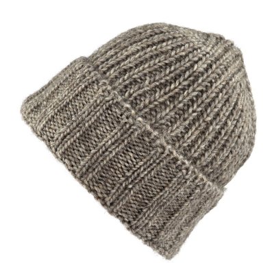 Mössor - Gårda Val d'Isère Wool Mix Beanie (mörk beige)