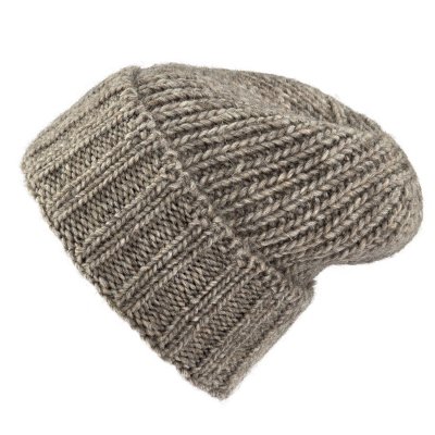Mössor - Gårda Val d'Isère Wool Mix Beanie (mörk beige)