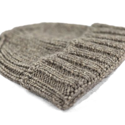 Mössor - Gårda Val d'Isère Wool Mix Beanie (mörk beige)