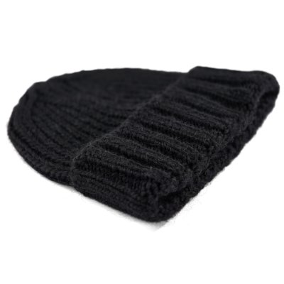 Mössor - Gårda Val d'Isère Wool Mix Beanie (svart)