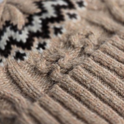 Mössor - Gårda Vallanes Wool Mix Beanie (beige)