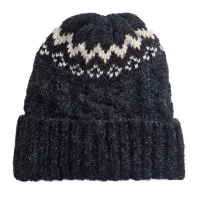 Mössor - Gårda Vallanes Wool Mix Beanie (mörkgrå)