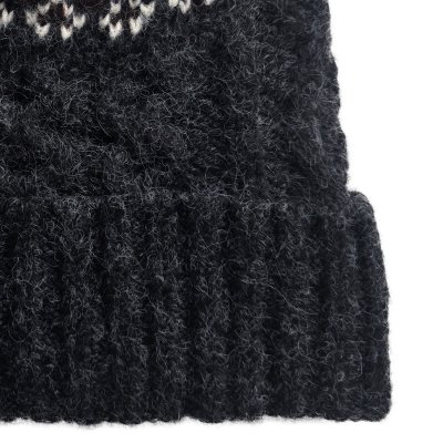 Mössor - Gårda Vallanes Wool Mix Beanie (mörkgrå)