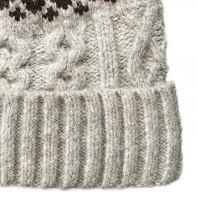 Mössor - Gårda Vallanes Wool Mix Beanie (offwhite)