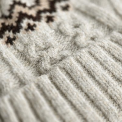 Mössor - Gårda Vallanes Wool Mix Beanie (offwhite)