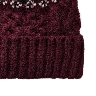 Mössor - Gårda Vallanes Wool Mix Beanie (röd)
