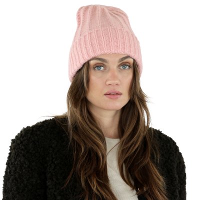 Mössor - Gårda Adelboden Merino Mix Beanie (rosa)