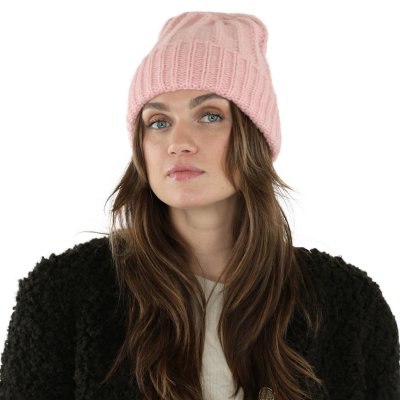 Mössor - Gårda Adelboden Merino Mix Beanie (rosa)