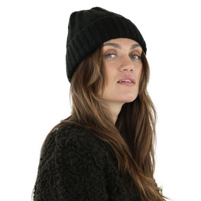 Mössor - Gårda Adelboden Merino Mix Beanie (svart)