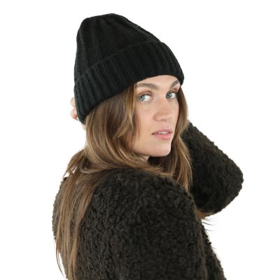 Mössor - Gårda Adelboden Merino Mix Beanie (svart)