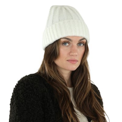Mössor - Gårda Adelboden Merino Mix Beanie (vit)