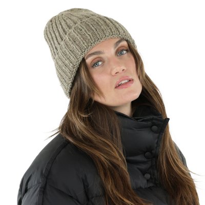 Mössor - Gårda Aspen Wool Mix Beanie (beige)
