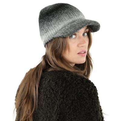 Mössor - Gårda Innsbruck Alpaca Mix Visor Beanie (svart)