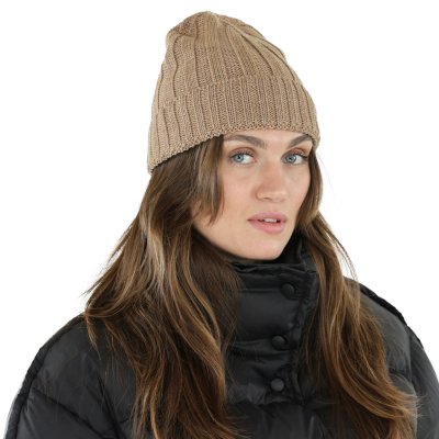 Mössor - Gårda Lenzerheide Merino Wool Beanie (beige)