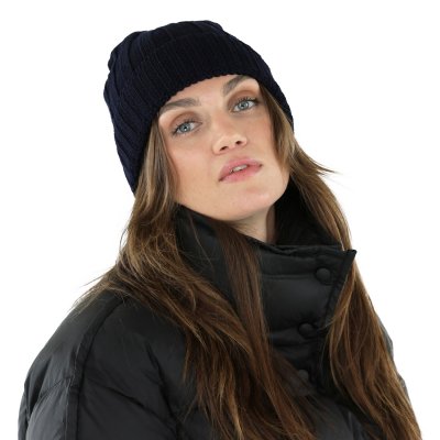 Mössor - Gårda Lenzerheide Merino Wool Beanie (blå)