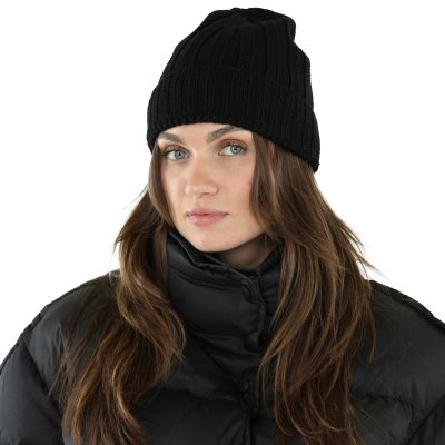 Mössor - Gårda Lenzerheide Merino Wool Beanie (svart)