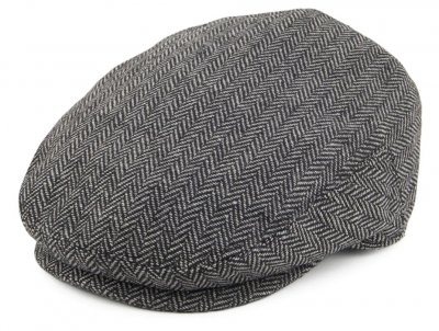Gubbkeps / Flat cap - Jaxon Hats Kids Tweed Flat Cap (Grå)
