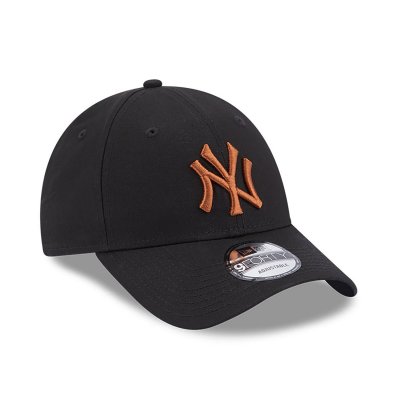 Keps - New Era New York Yankees 9FORTY (svart)