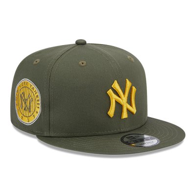 Keps - New Era Side Patch New York Yankees 9fifty (army)