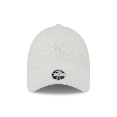 Keps - New Era Women's NY Yankees Hypertexture 9FORTY (offwhite)
