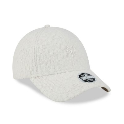 Keps - New Era Women's NY Yankees Hypertexture 9FORTY (offwhite)
