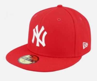 Keps Barn - New Era NY Yankees 9FIFTY (röd)
