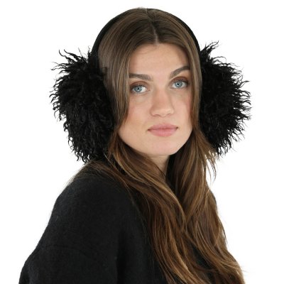Öronvärmare - Gårda Avola Faux Fur Ear Muffs (svart)