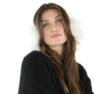 Öronvärmare - Gårda Avola Faux Fur Ear Muffs (vit)