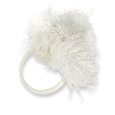 Öronvärmare - Gårda Avola Faux Fur Ear Muffs (vit)