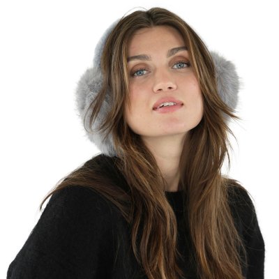 Öronvärmare - Gårda Kersley Faux Fur Ear Muffs (grå)