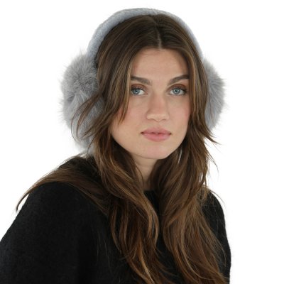 Öronvärmare - Gårda Kersley Faux Fur Ear Muffs (grå)