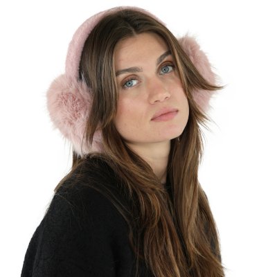 Öronvärmare - Gårda Kersley Faux Fur Ear Muffs (rosa)