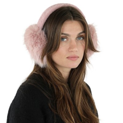 Öronvärmare - Gårda Kersley Faux Fur Ear Muffs (rosa)