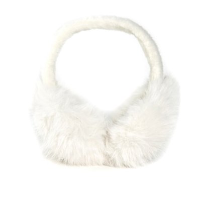 Öronvärmare - Gårda Kersley Faux Fur Ear Muffs (vit)
