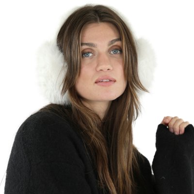 Öronvärmare - Gårda Kersley Faux Fur Ear Muffs (vit)
