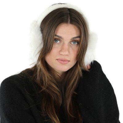 Öronvärmare - Gårda Kersley Faux Fur Ear Muffs (vit)