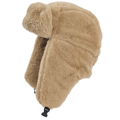 Pälsmössa - Gårda Faux Fur Trapper Hat (ljusbrun)