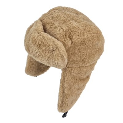 Pälsmössa - Gårda Faux Fur Trapper Hat (ljusbrun)