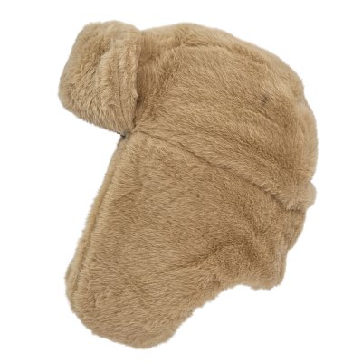 Pälsmössa - Gårda Faux Fur Trapper Hat (ljusbrun)