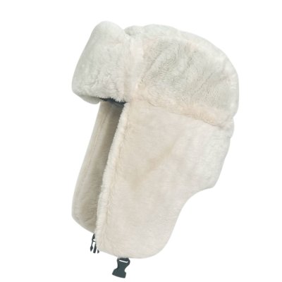 Pälsmössa - Gårda Angora Trapper Hat (vit)