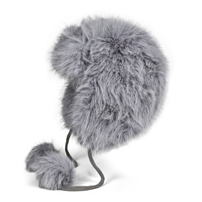 Pälsmössa - Gårda Tortel Faux Fur Trapper Hat (ljusblå)